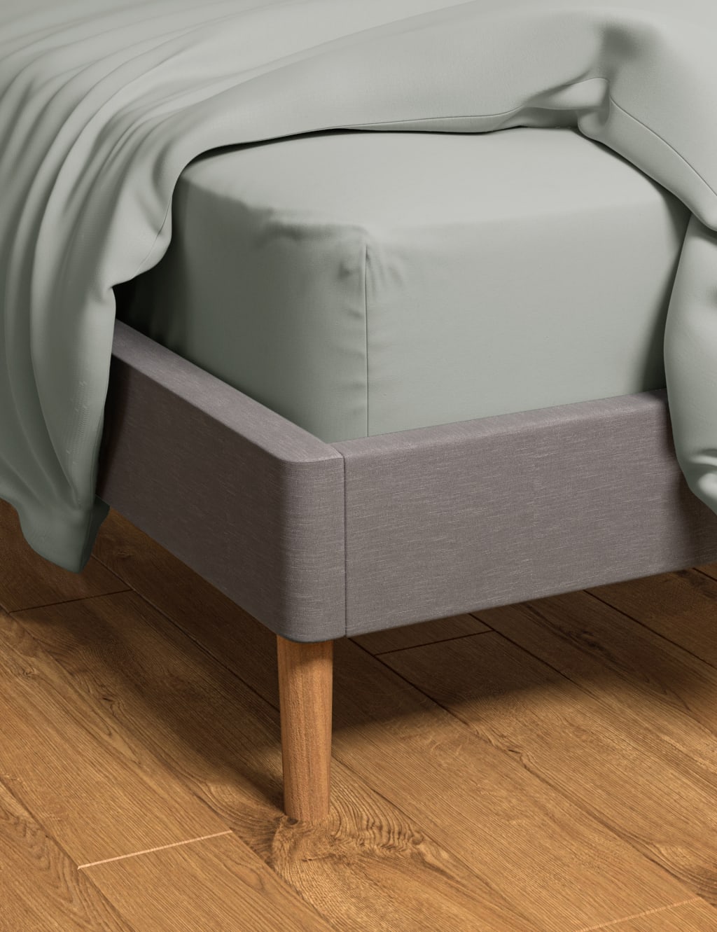 Pure Cotton 300 Thread Count Fitted Sheet 4 of 4