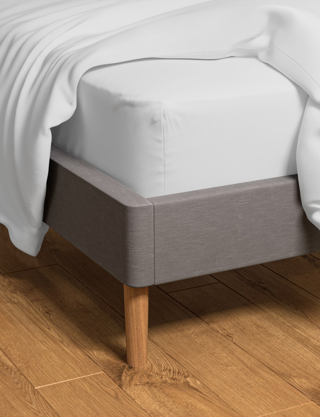 Pure Cotton 300 Thread Count Fitted Sheet 4 of 4
