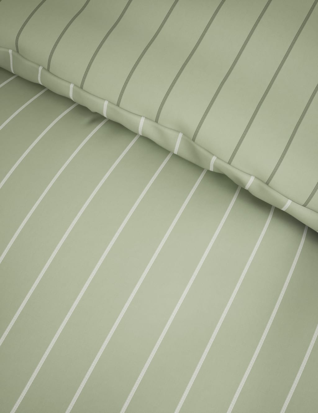 Cotton Rich Narrow Striped Bedding Set 5 of 6