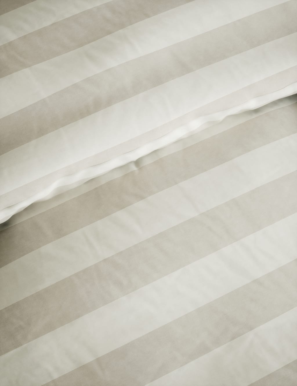 Linen Blend Striped Bedding Set 5 of 5
