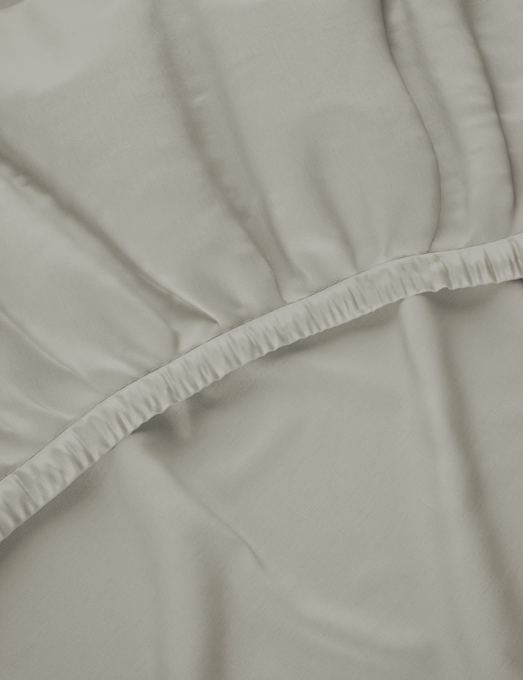 Egyptian Cotton Sateen 400 Thread Count Extra Deep Fitted Sheet 2 of 5