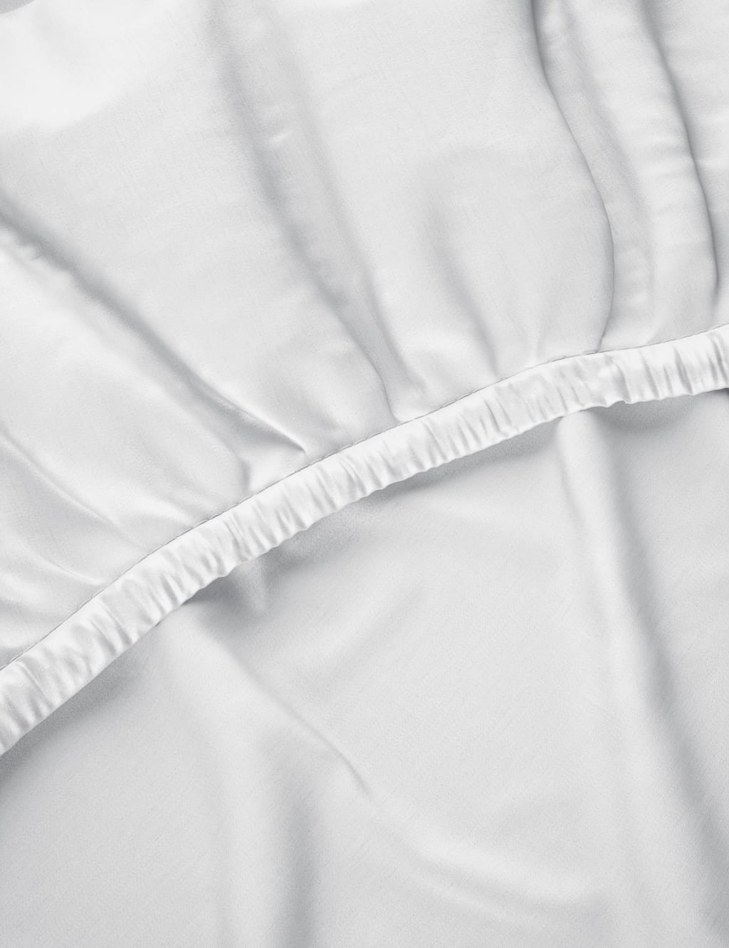 Egyptian Cotton Sateen 400 Thread Count Extra Deep Fitted Sheet 2 of 5
