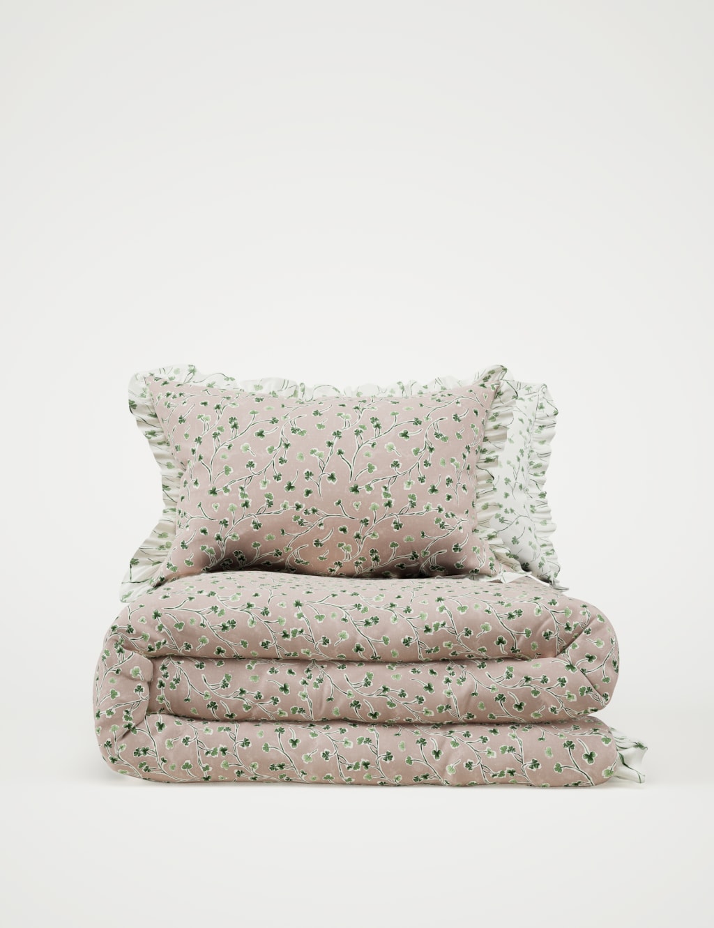Pure Cotton Clover Print Bedding Set 2 of 6