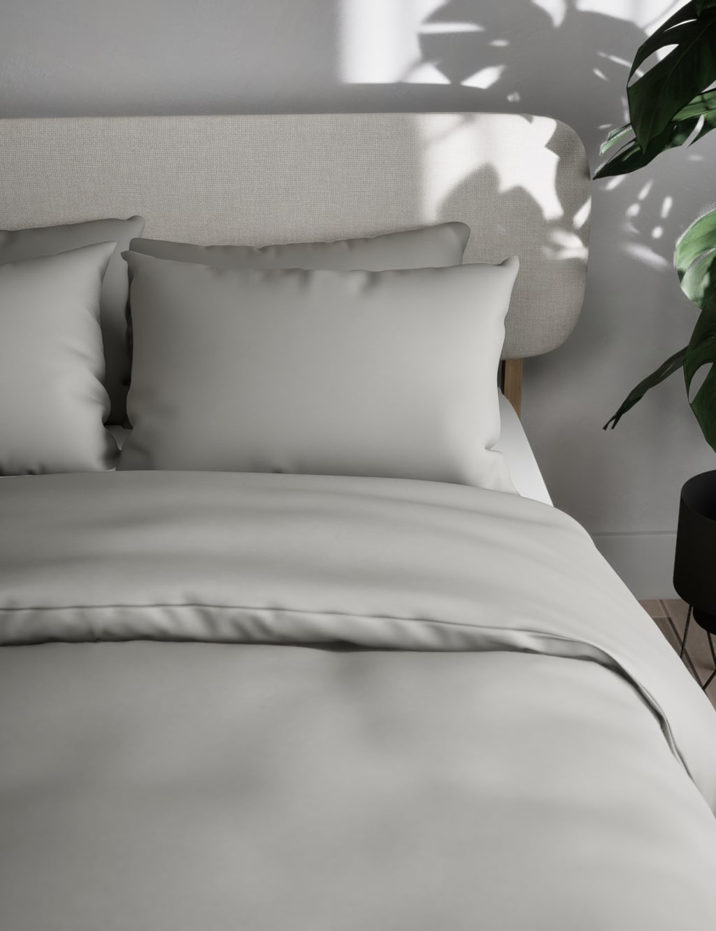 Cotton Blend Non Iron Bedding Set 3 of 4