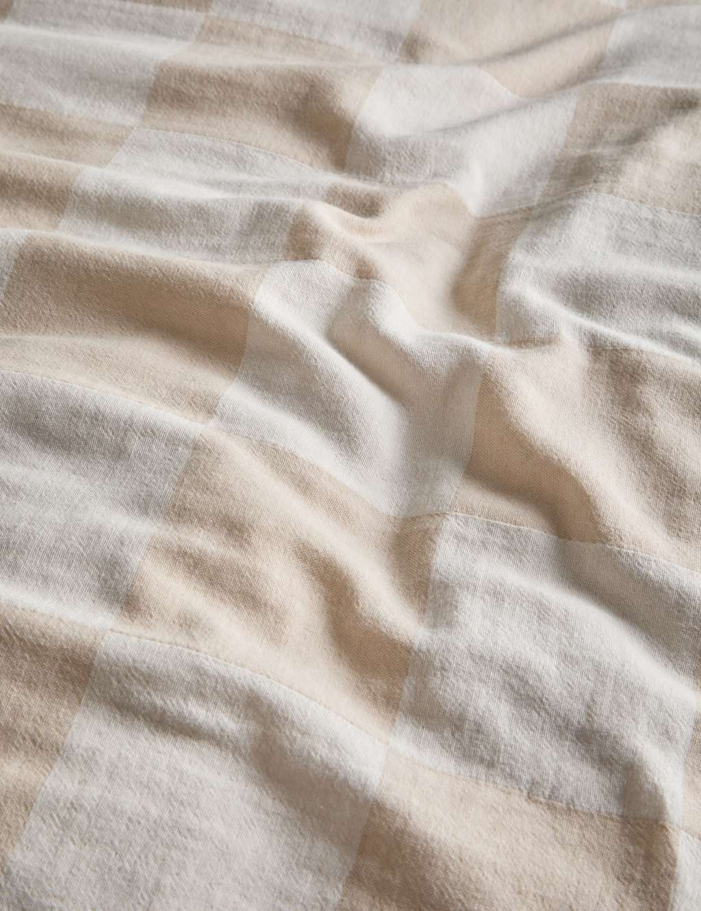 Pure Cotton Checked Bedding Set 4 of 8
