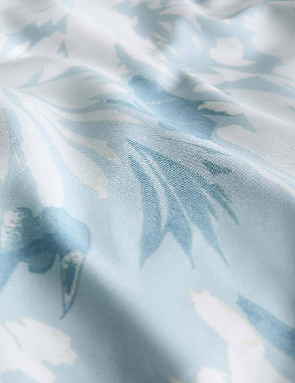 Pure Cotton Watercolour Floral Bedding Set 4 of 4