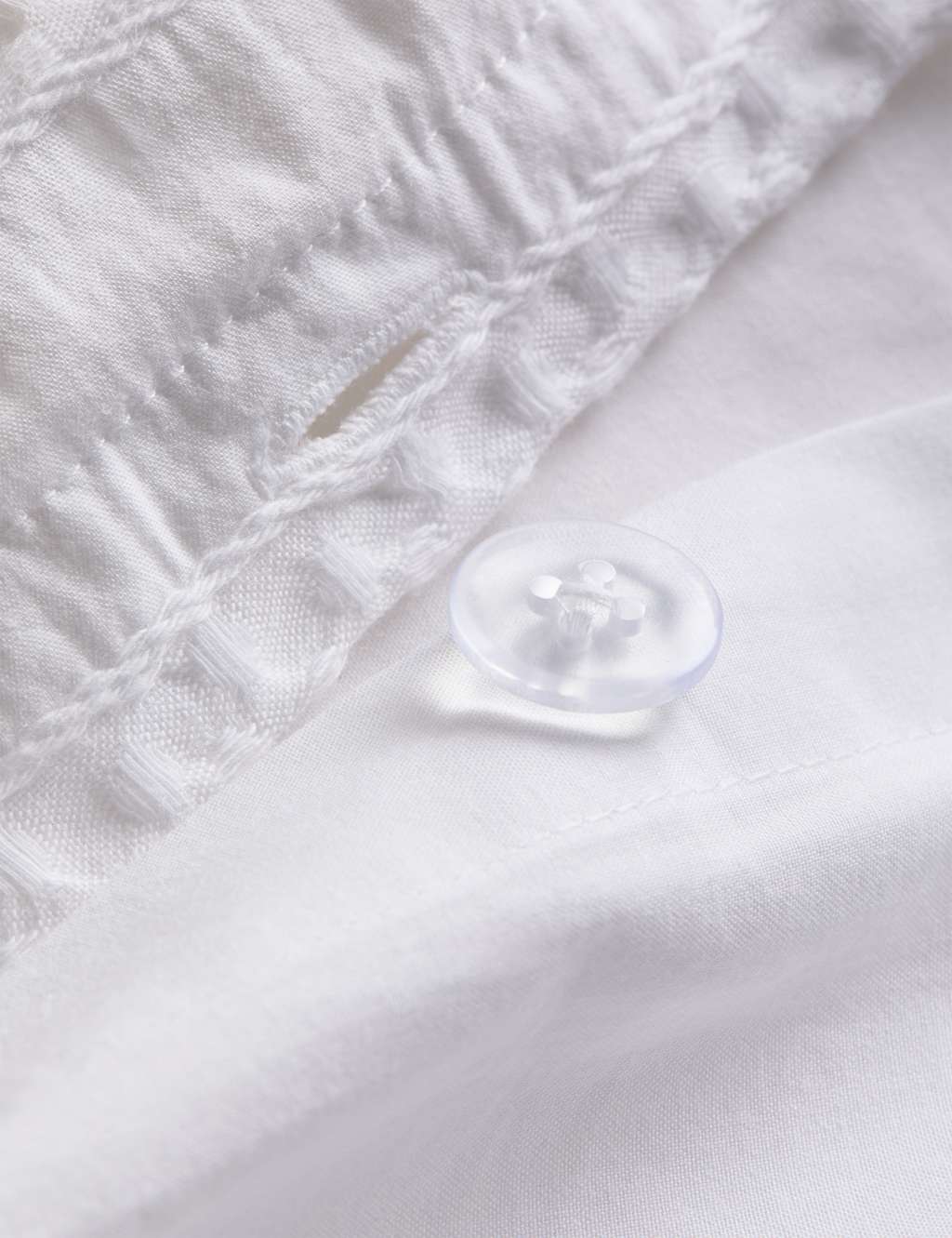 Pure Cotton Waffle Matelassé Bedding Set 6 of 6