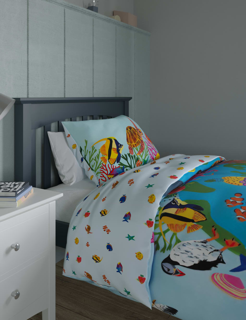 M and s kids bedding top