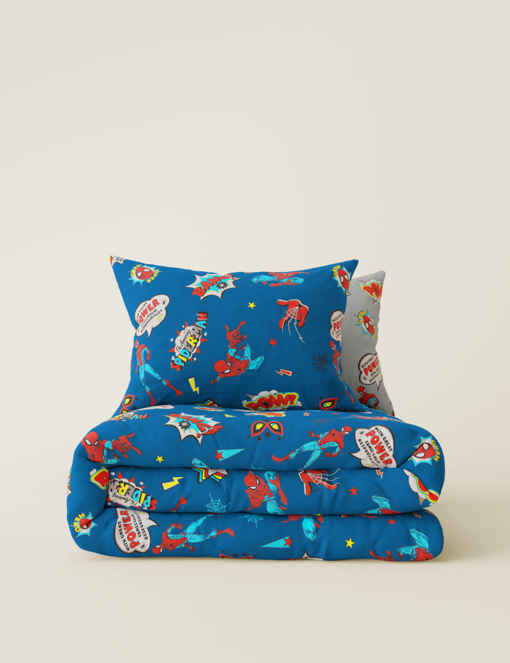 Spider-Man™ Comic Cotton Blend Bedding Set 2 of 4