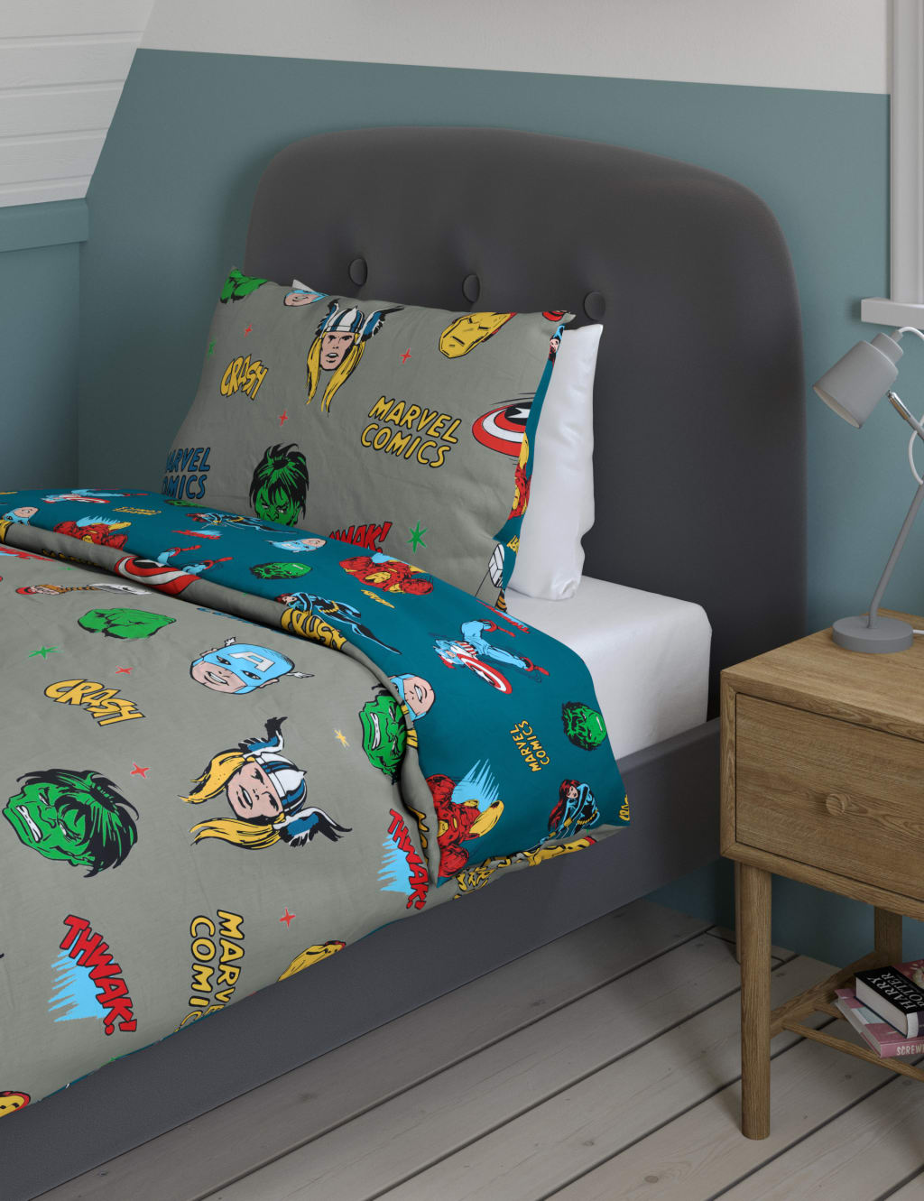 Marvel Cotton Blend Bedding Set
