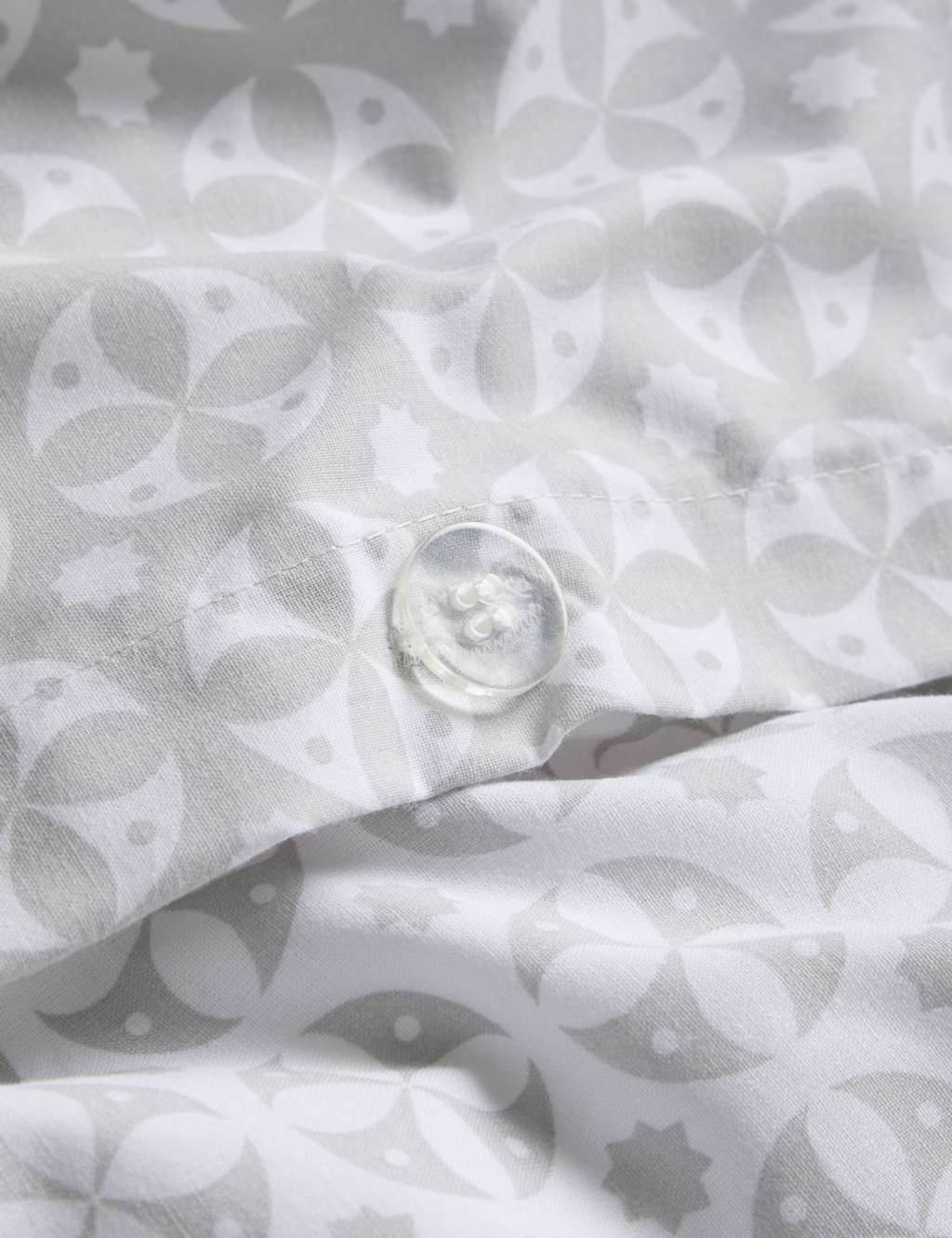 Cotton Blend Circle Star Bedding Set 4 of 6