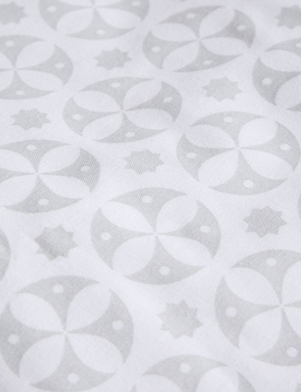 Cotton Blend Circle Star Bedding Set 5 of 6