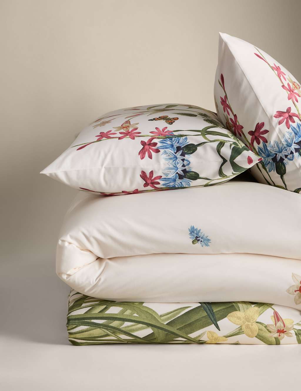 Pure Cotton Floral Bedding Set 2 of 4