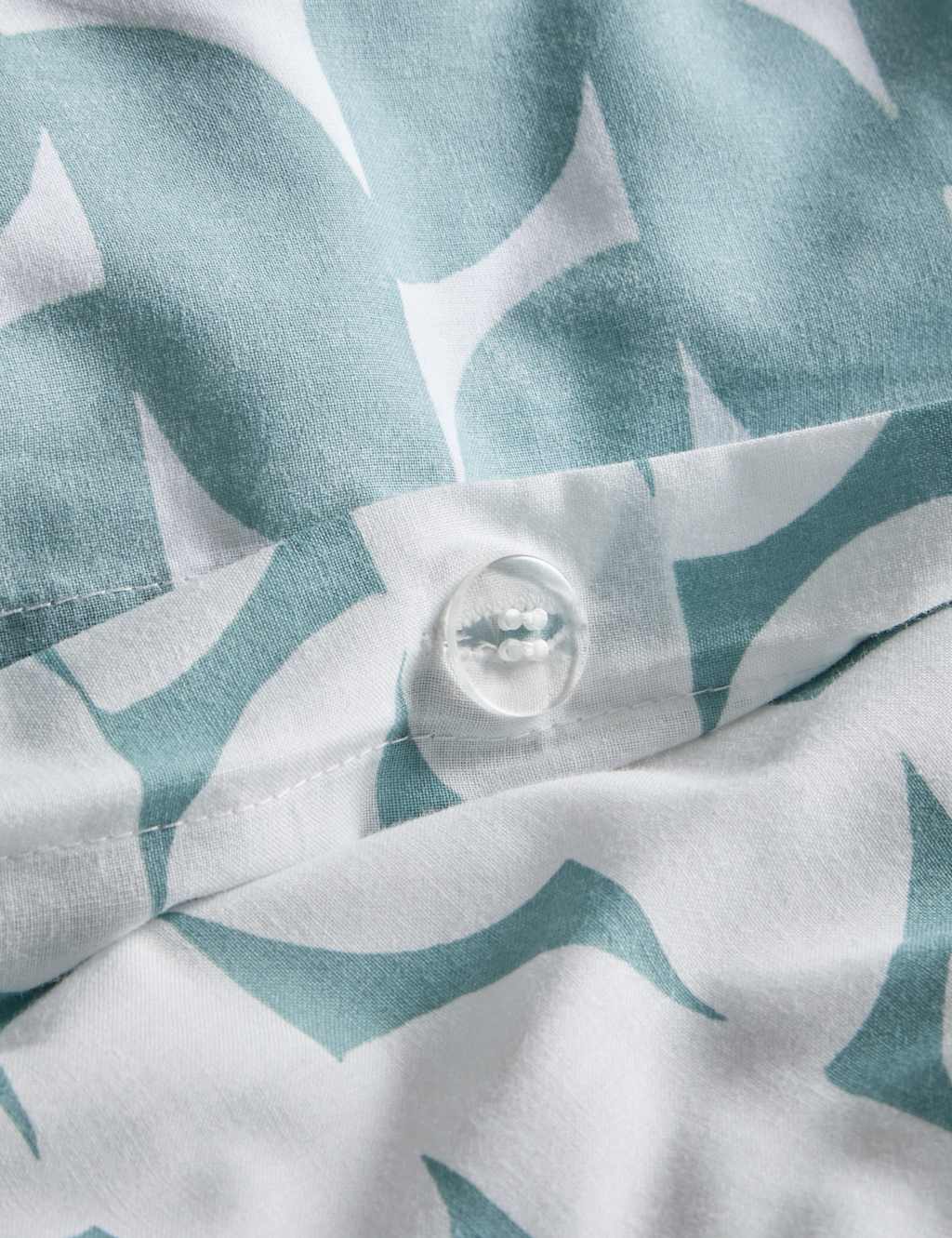 Cotton Blend Geometric Bedding Set 5 of 7