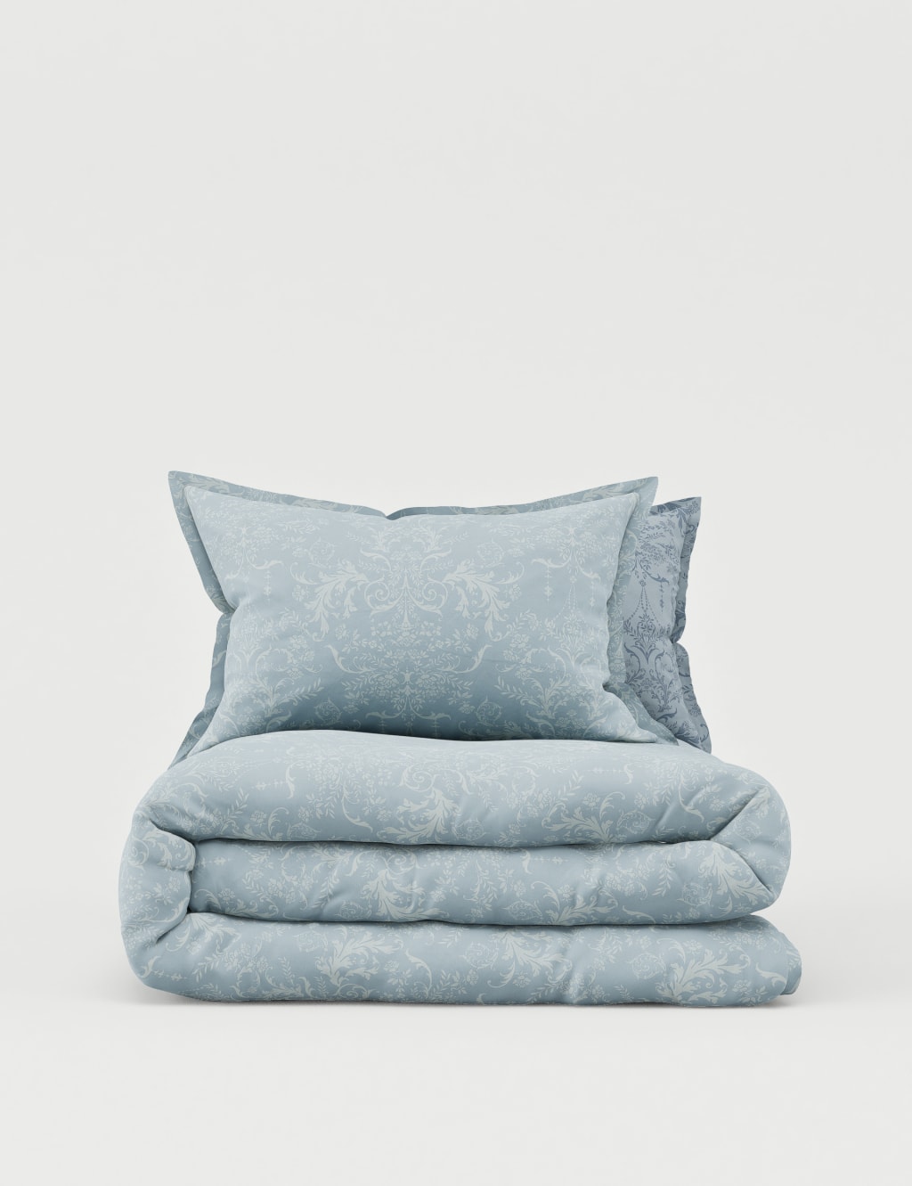 Aida-Alouette Damask Sateen Bedding Set 2 of 5
