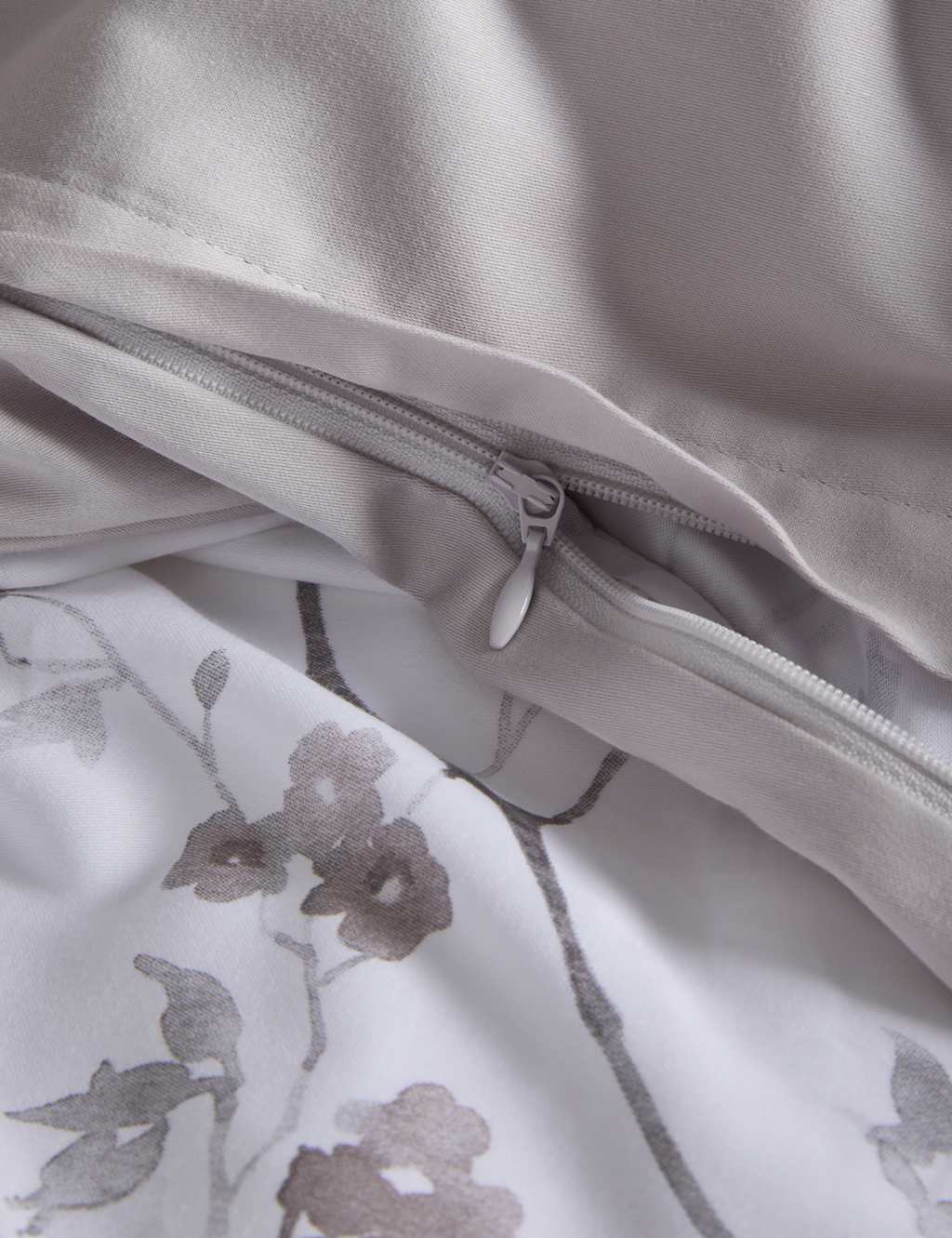 Pure Cotton Sateen Cherry Blossom Bedding Set 6 of 7