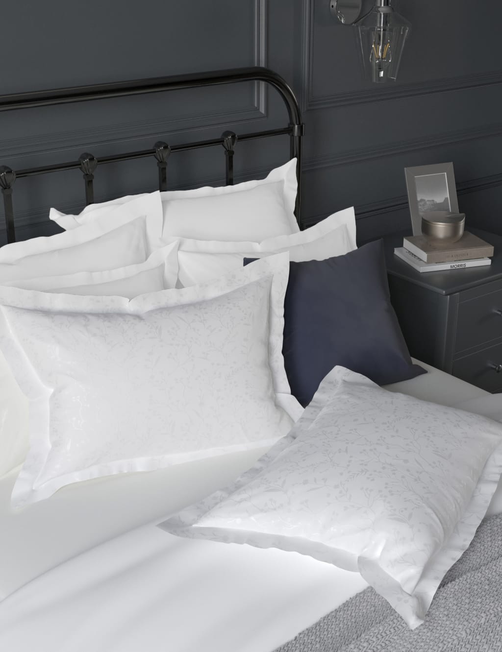 Pure Cotton Spring Foliage Jacquard Bedding Set 3 of 3