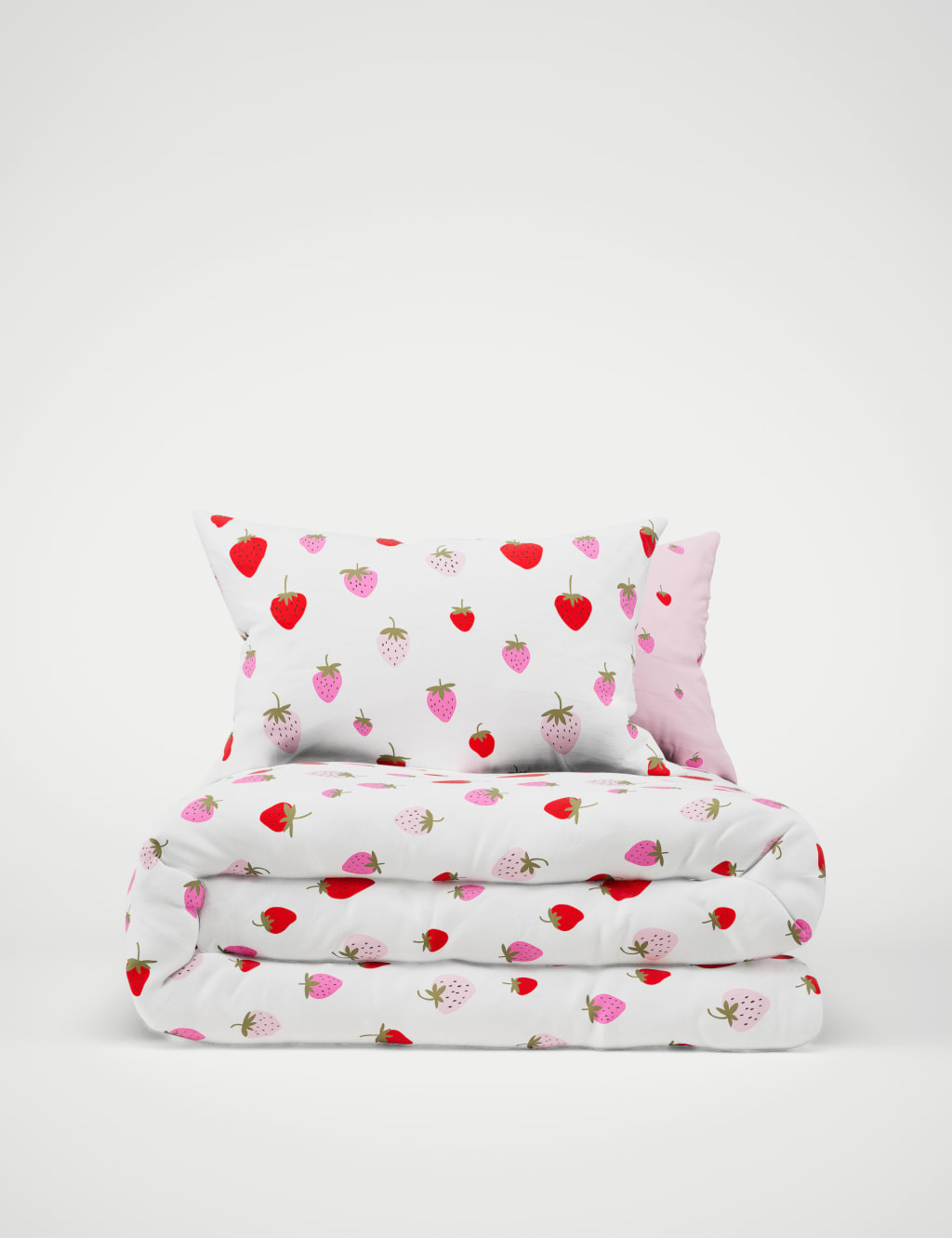 Strawberries Cotton Blend Bedding Set 2 of 5