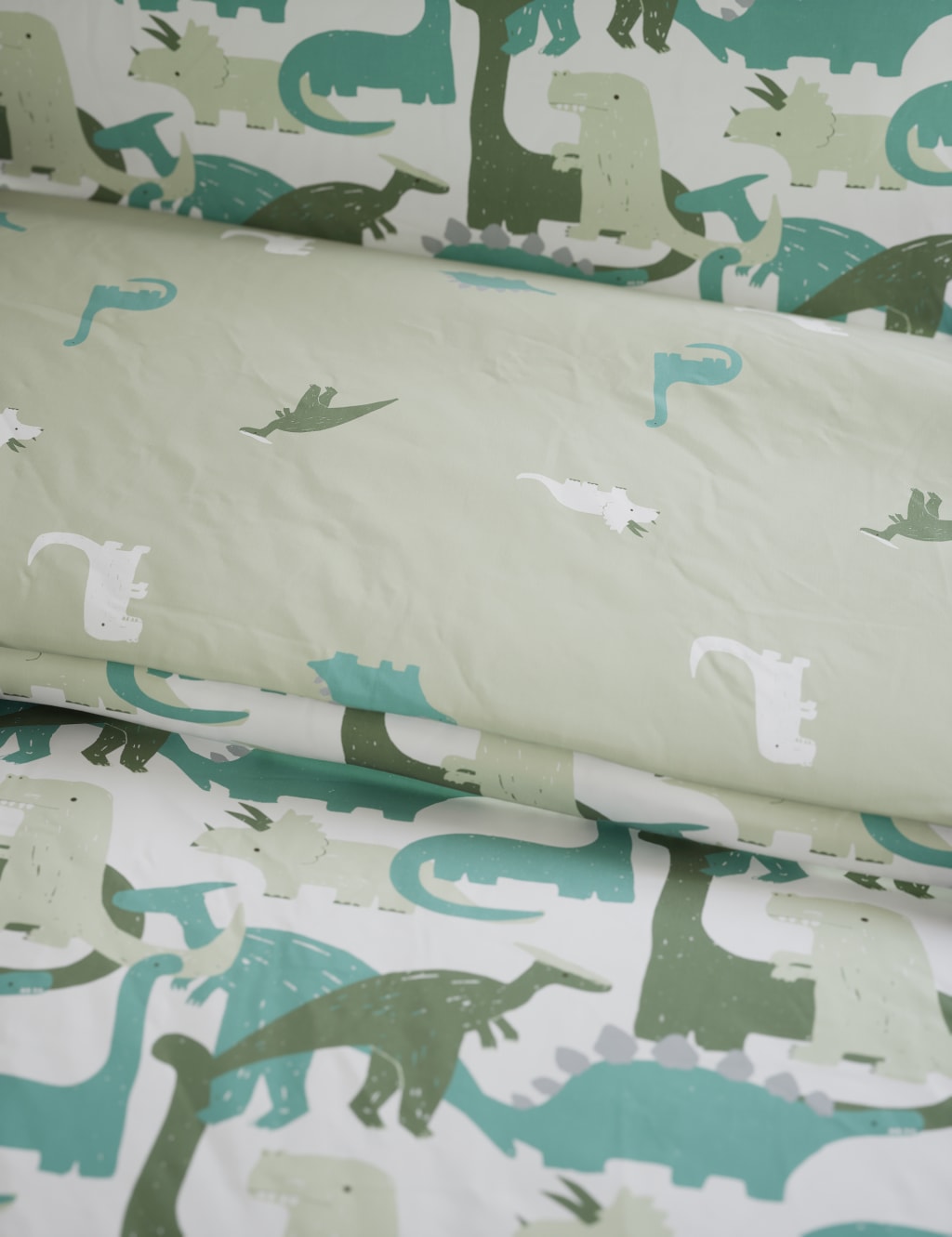Dinosaur Cotton Blend Bedding Set 5 of 5