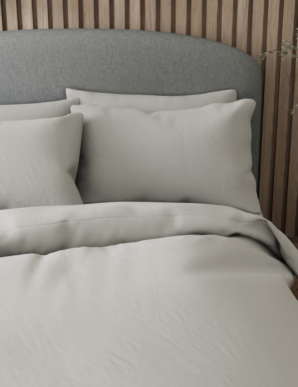 2pk Pure Cotton 300 Thread Count Pillowcases 3 of 3