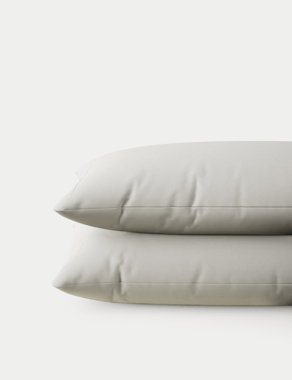 2pk Pure Cotton 300 Thread Count Pillowcases 2 of 3