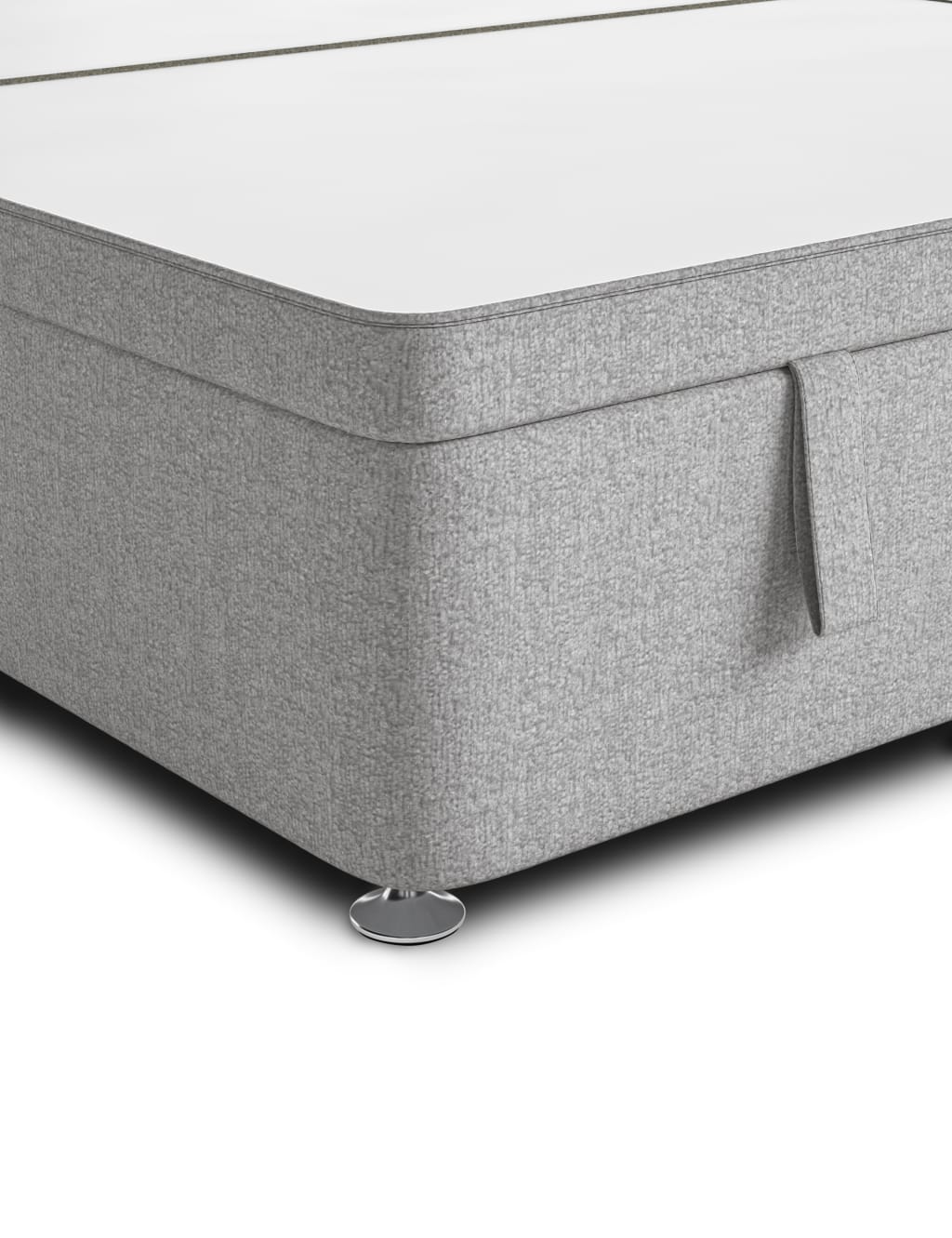Half End Ottoman 2 Small Drawer Divan 3 of 7
