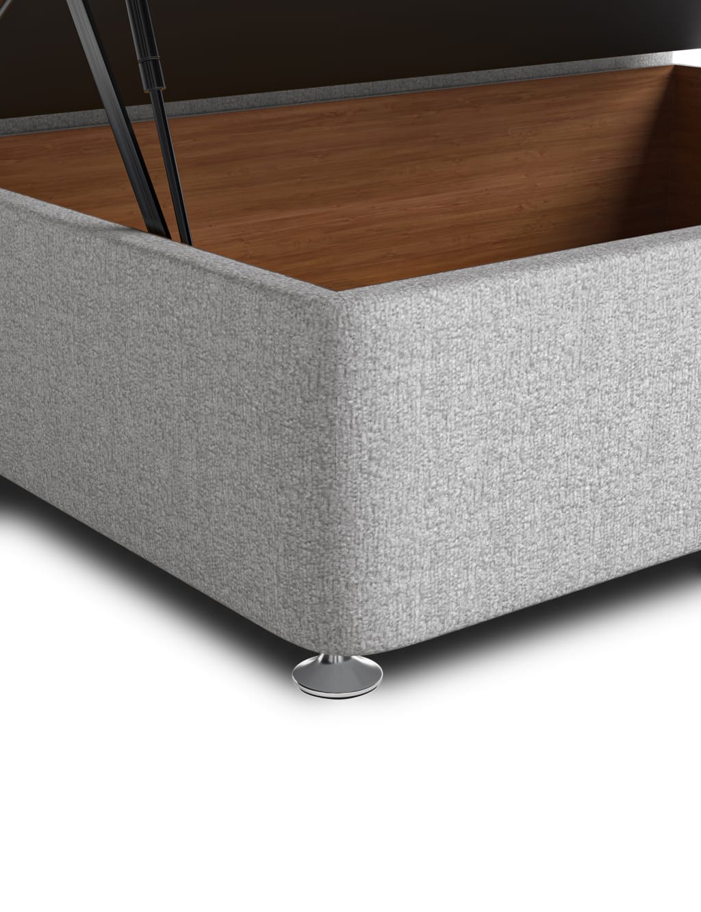 Half End Ottoman 2 Small Drawer Divan 5 of 7
