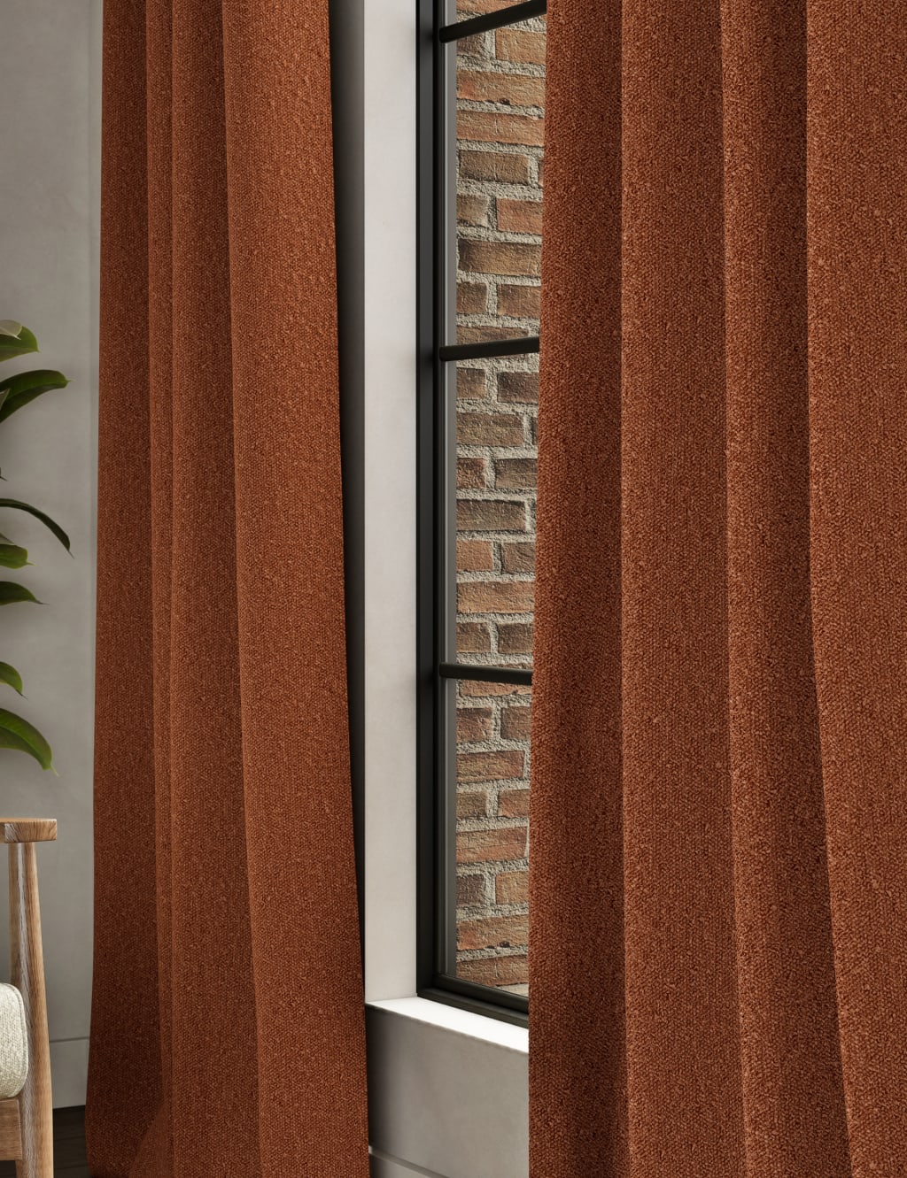Bouclé Eyelet Curtains 2 of 5