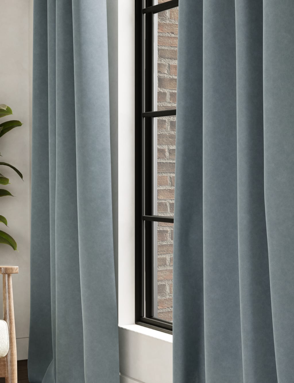 Velvet Eyelet Thermal Curtains 2 of 5