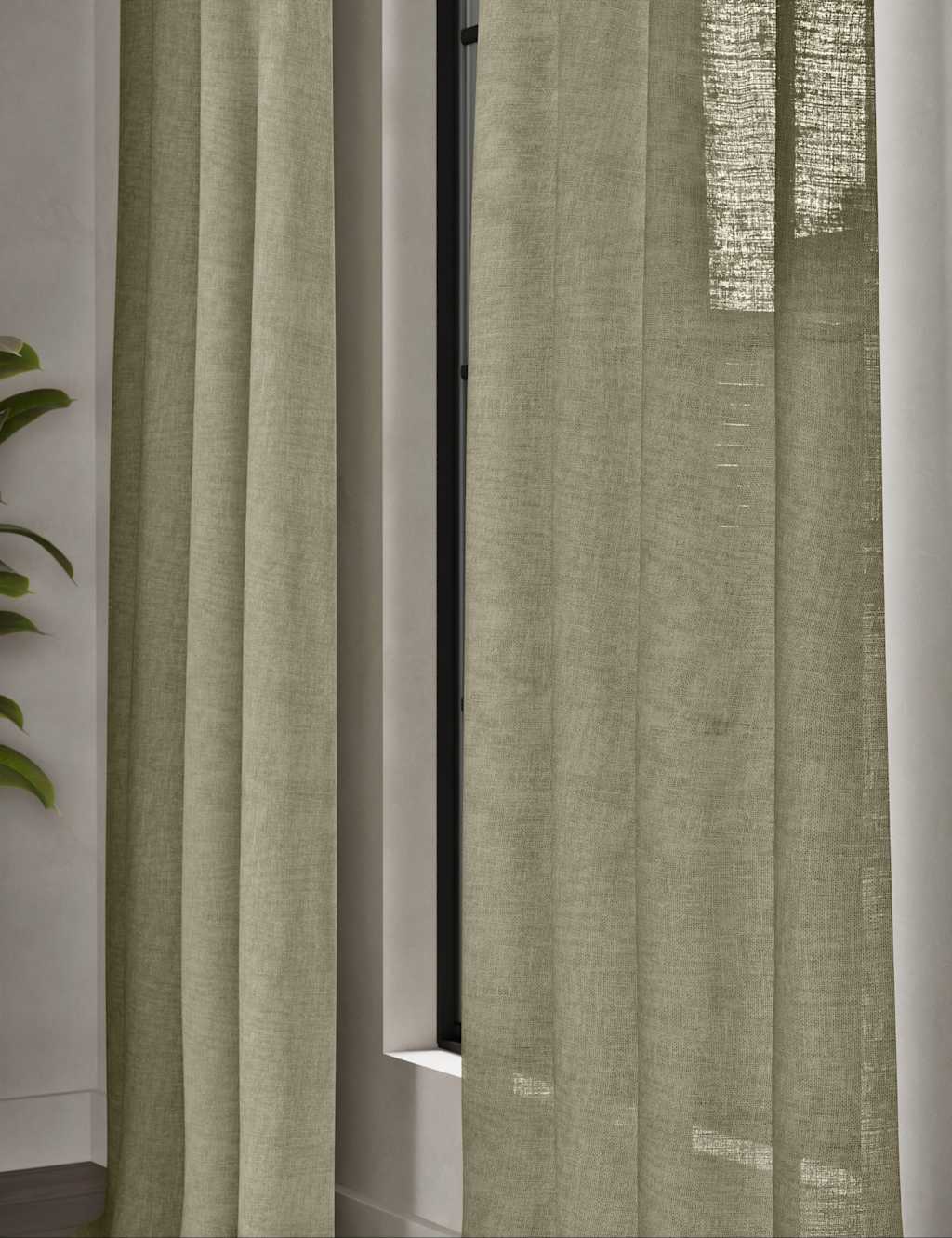 Cotton Rich Sheer Curtains 2 of 5