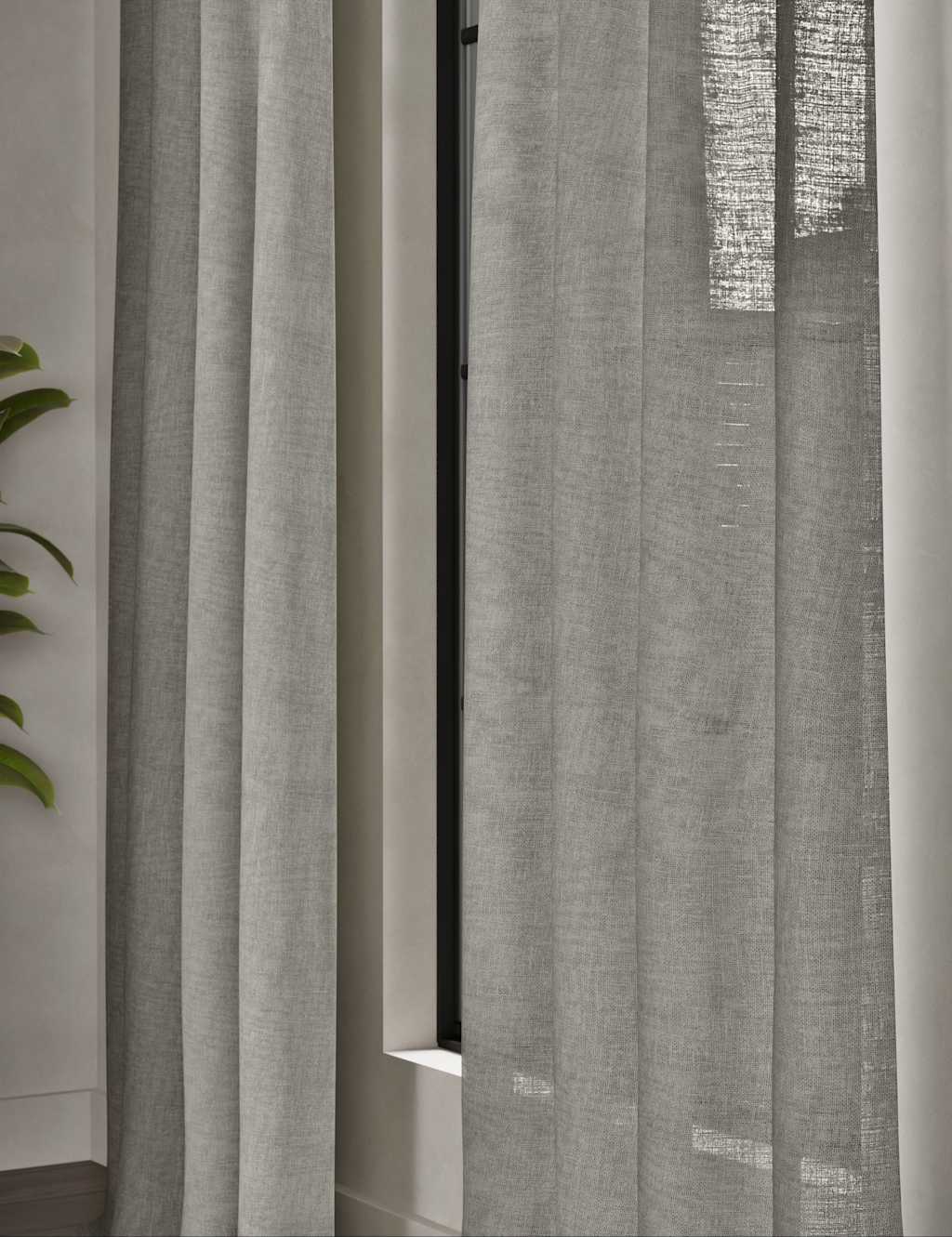 Cotton Rich Sheer Curtains 2 of 5