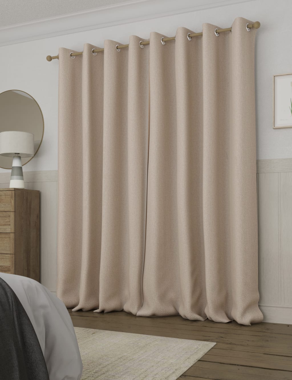 Anti Allergy Eyelet Blackout Temperature Smart Curtains 4 of 4