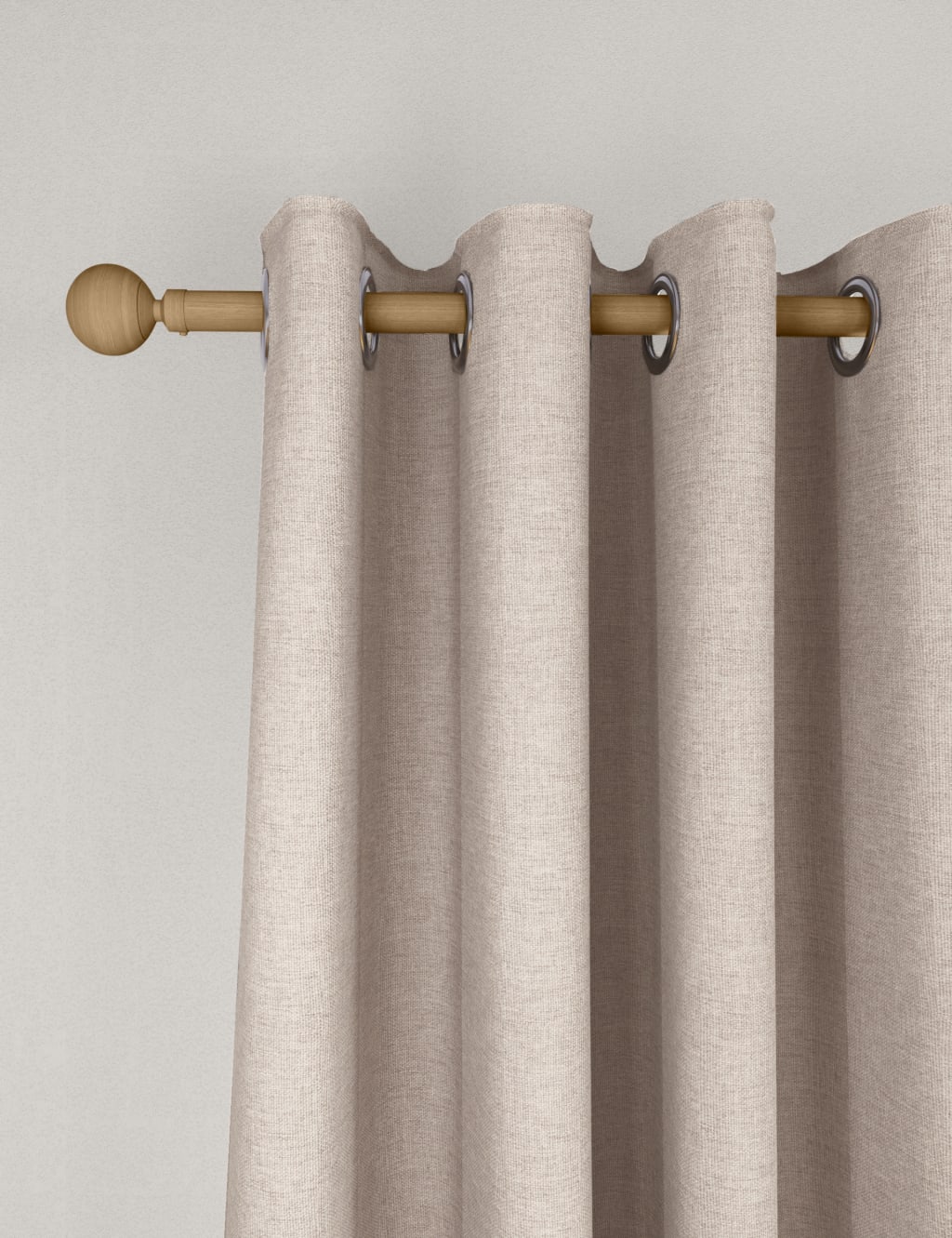 Brushed Eyelet Ultra Thermal Blackout Curtains 4 of 7