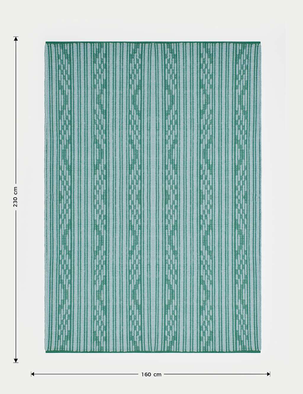 Striped Outdoor Rug 5 of 5