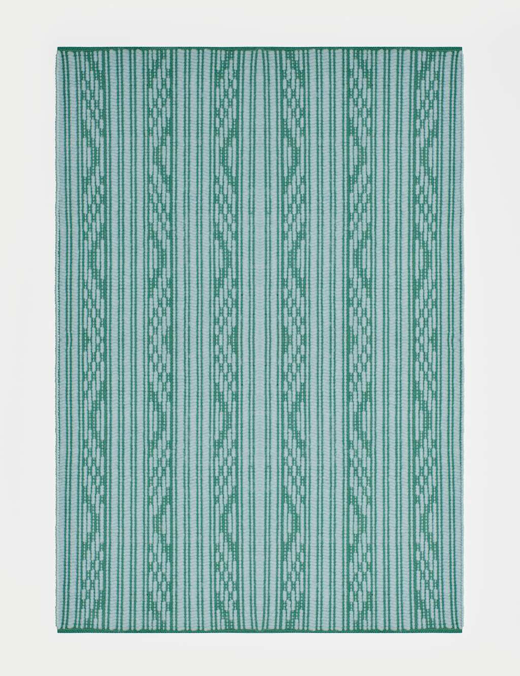 Striped Outdoor Rug 2 of 5