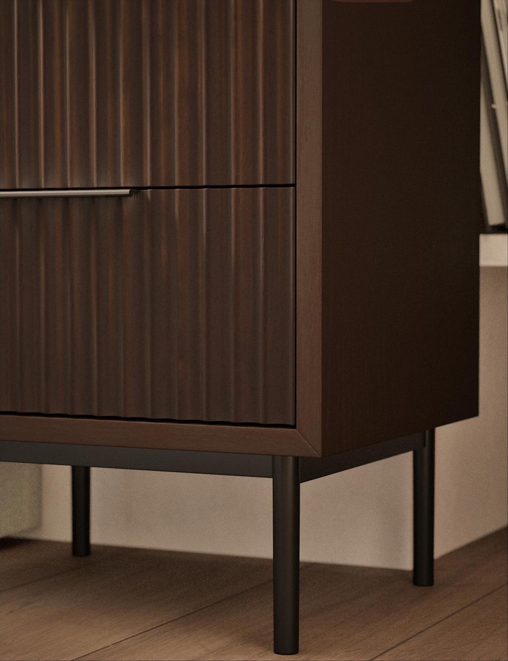 Wharf 2 Drawer Bedside Table 4 of 5