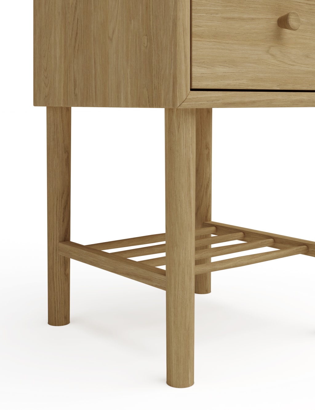 Newark 1 Drawer Slim Bedside Table 2 of 6