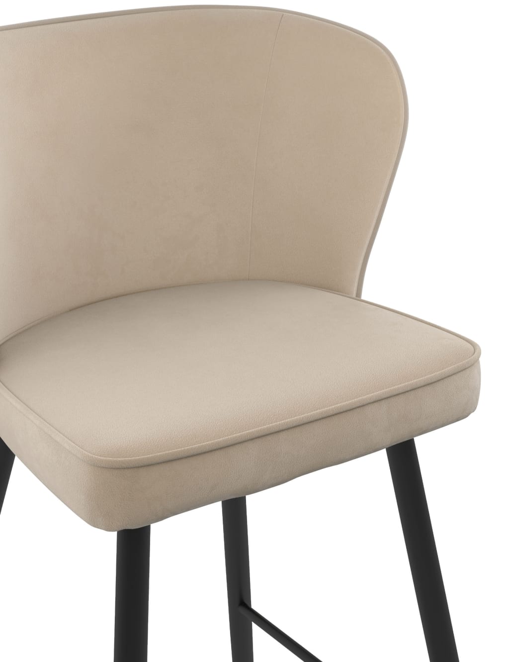 Palmer Velvet Barstool 3 of 7