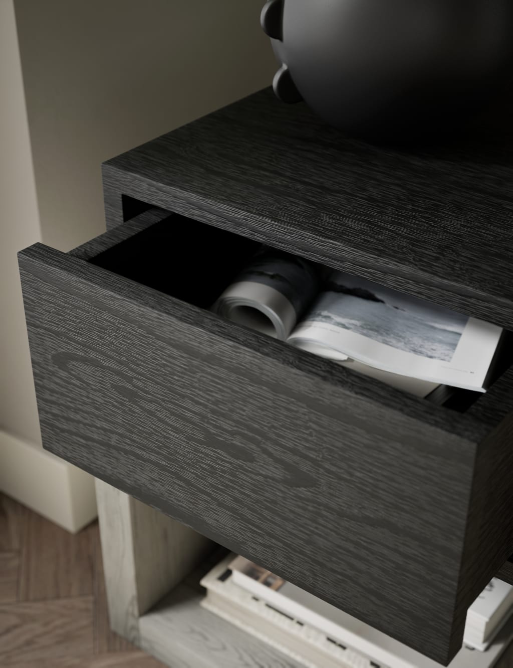 Cube Drawer Bedside Table 3 of 5