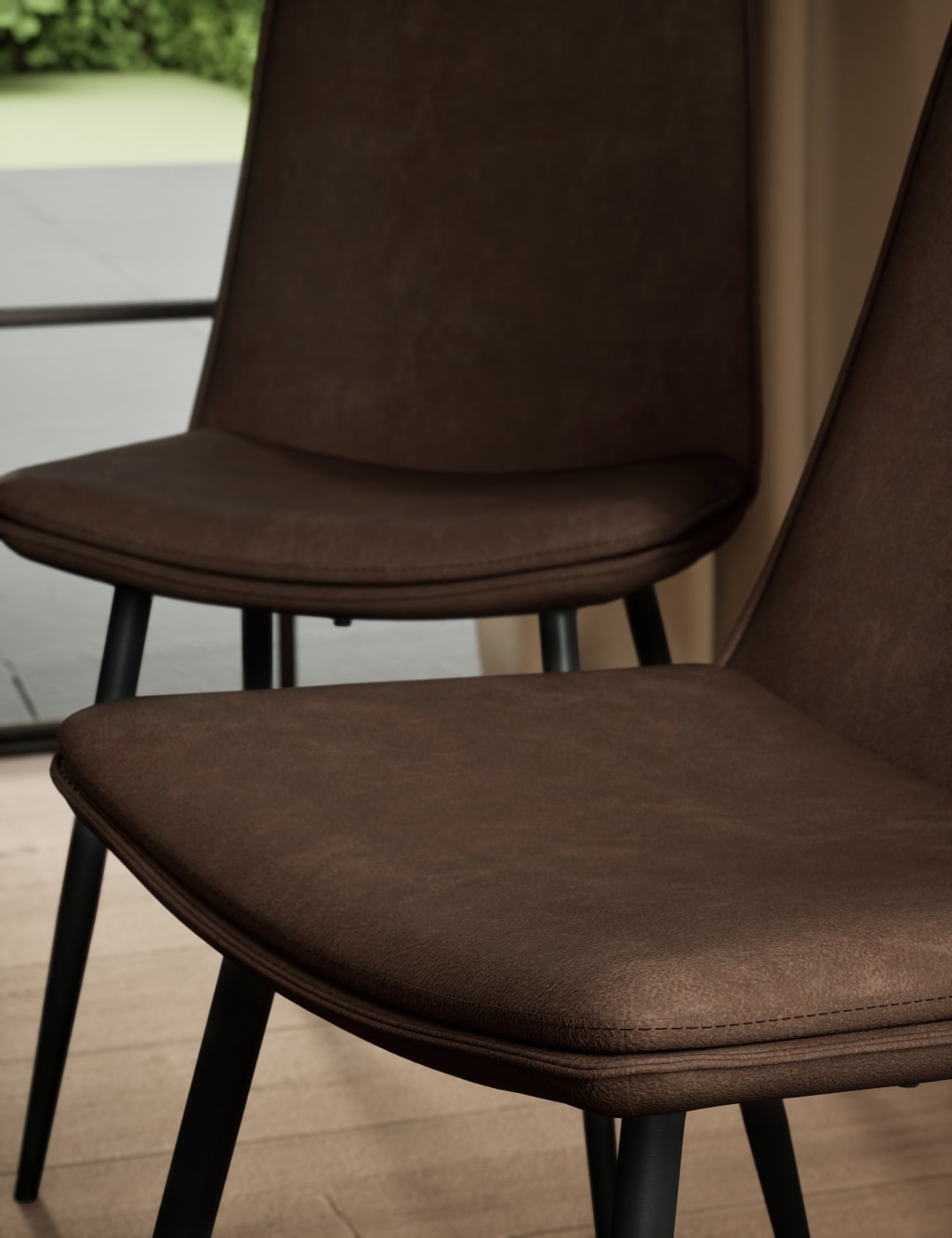 Set of 2 Cullen Dining Chairs 3 of 6
