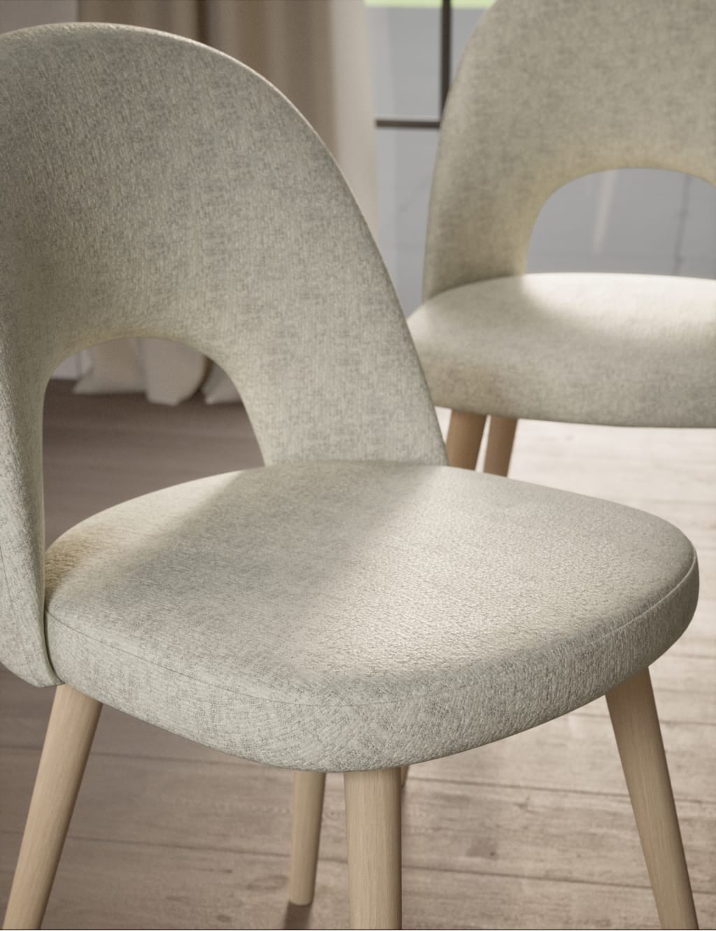 Set of 2 Tara Dining Chairs 3 of 6