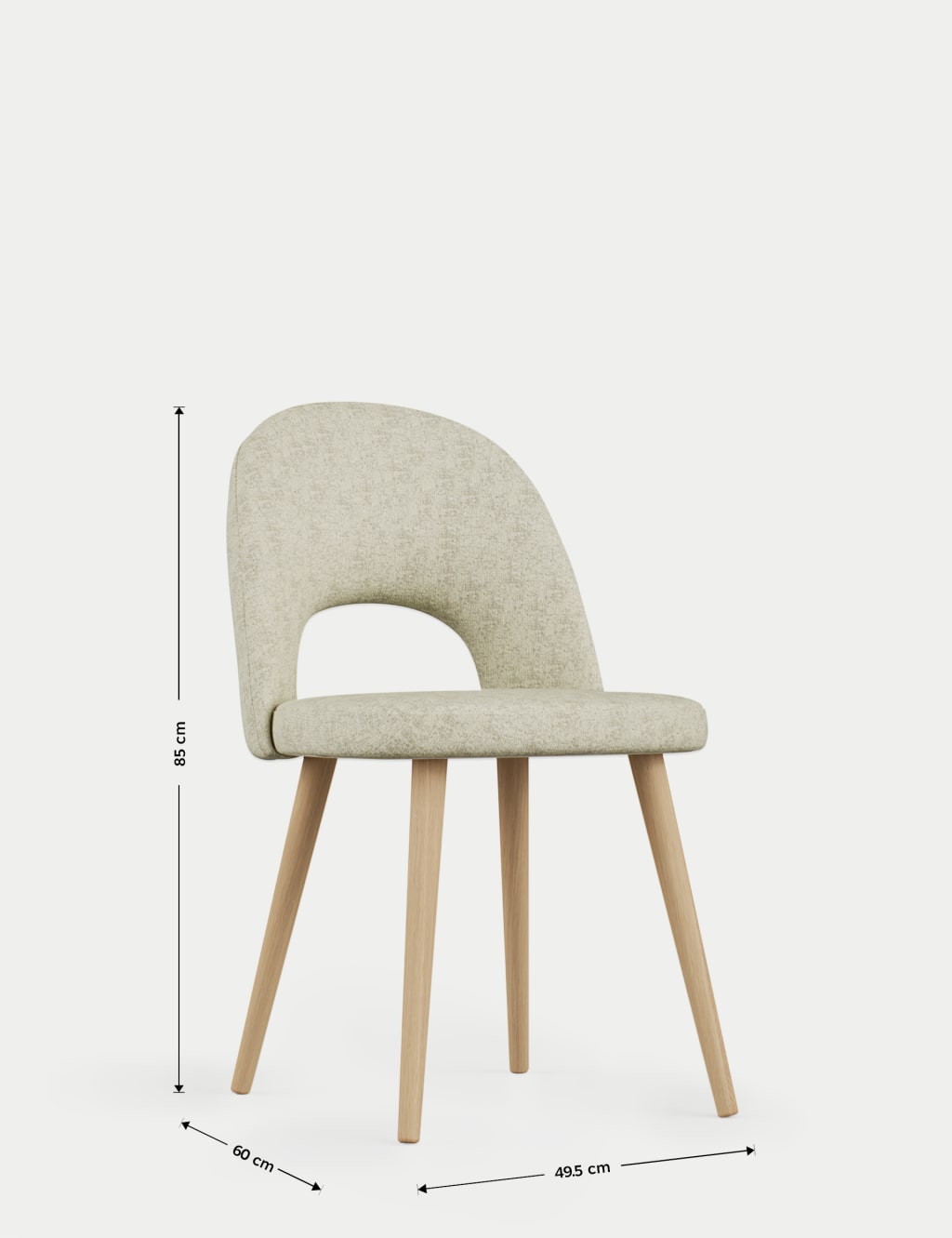 Set of 2 Tara Dining Chairs 6 of 6