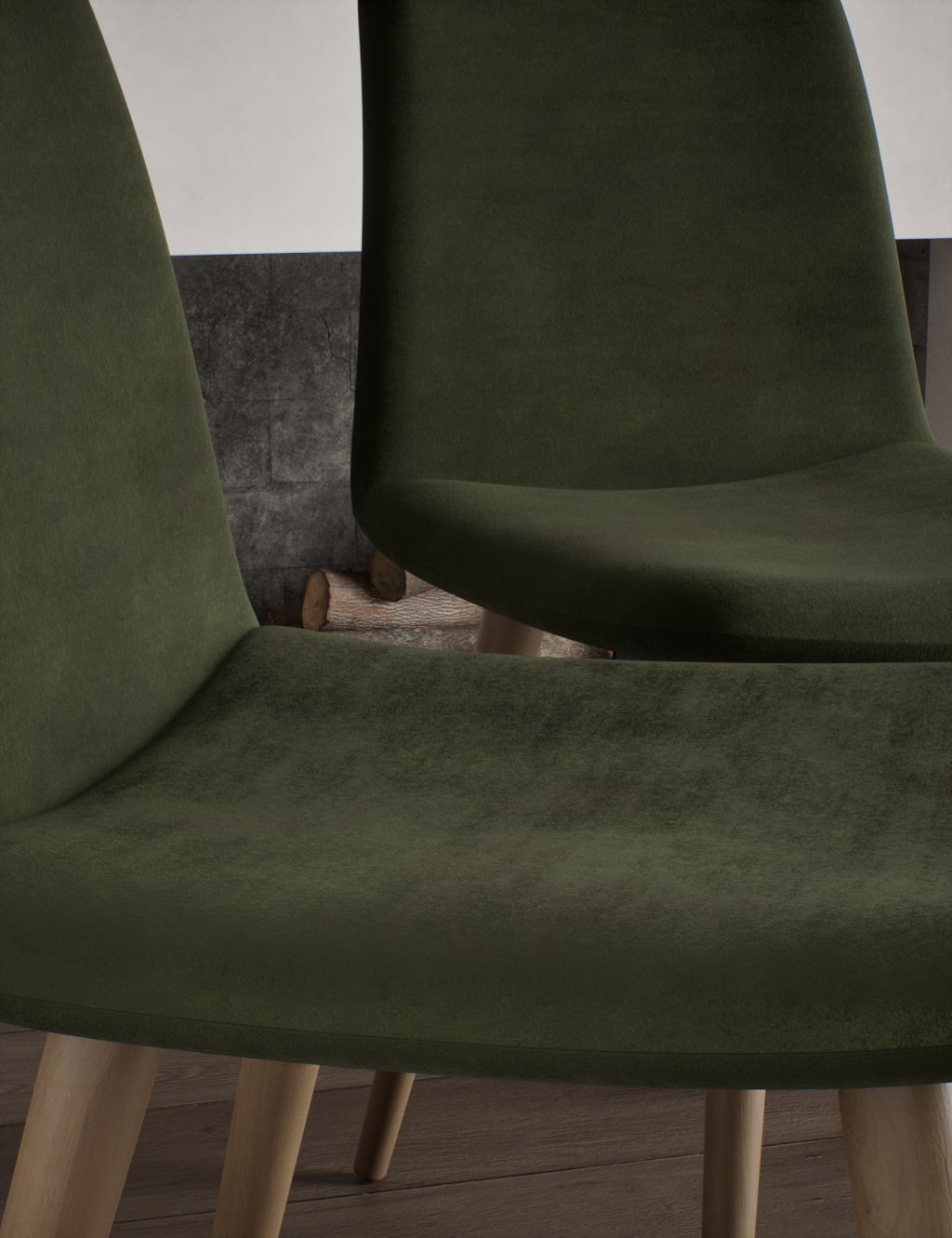 Set of 2 Hive Dining Chairs 4 of 7