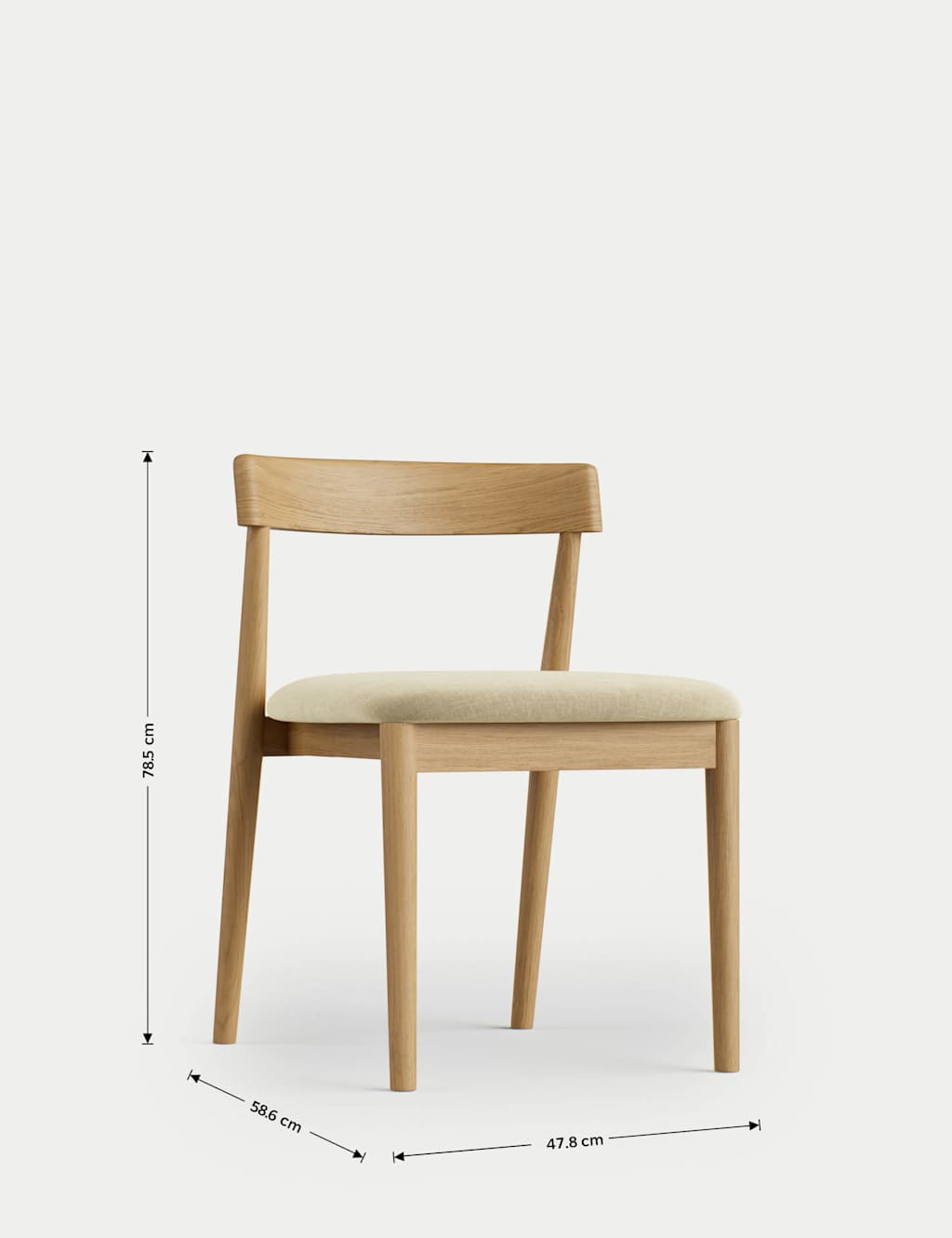 Set of 2 Kai Dining Chairs 6 of 6