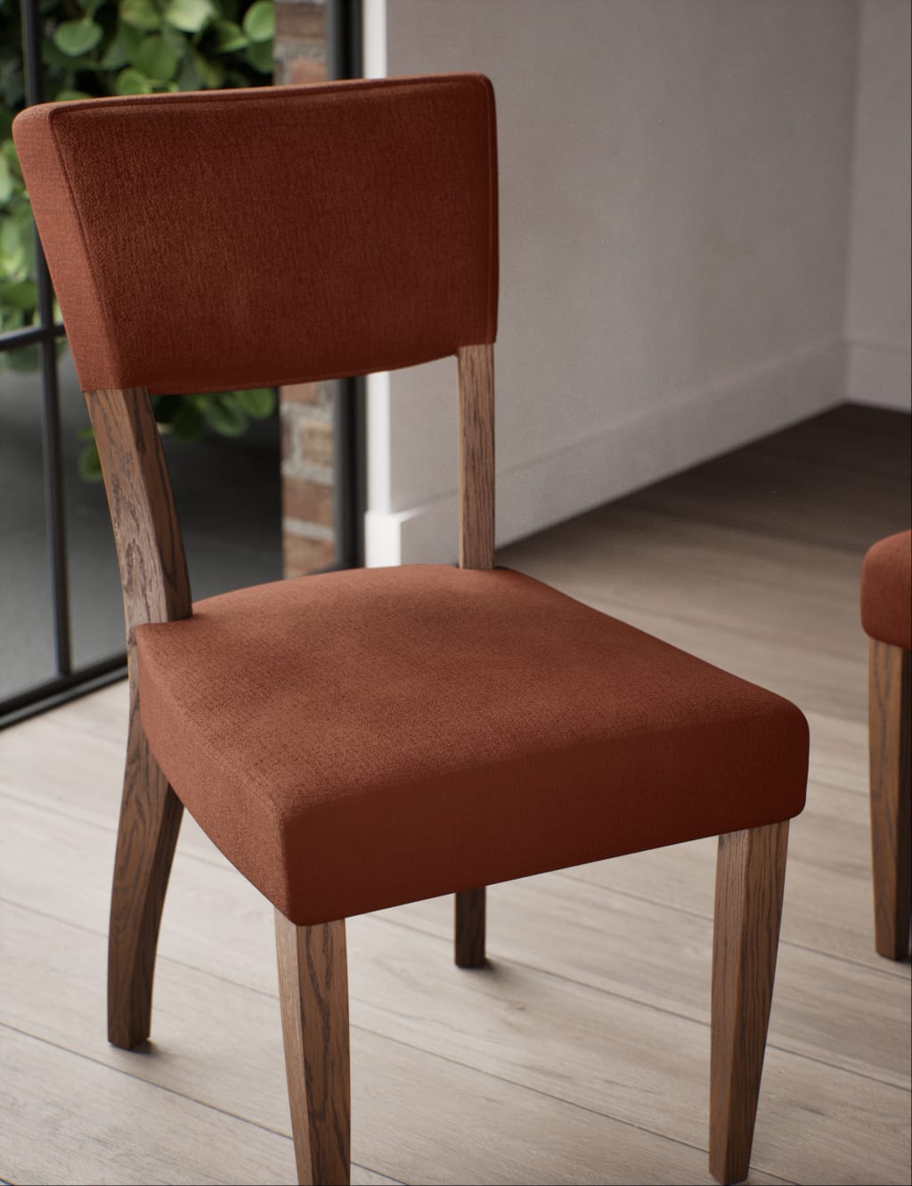 Set of 2 Riley Dark Dining Chairs 3 of 6