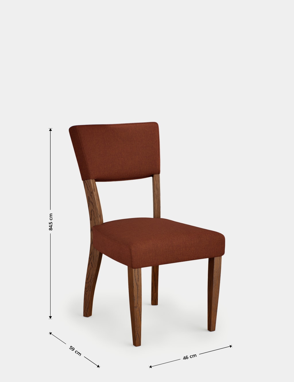 Set of 2 Riley Dark Dining Chairs 6 of 6