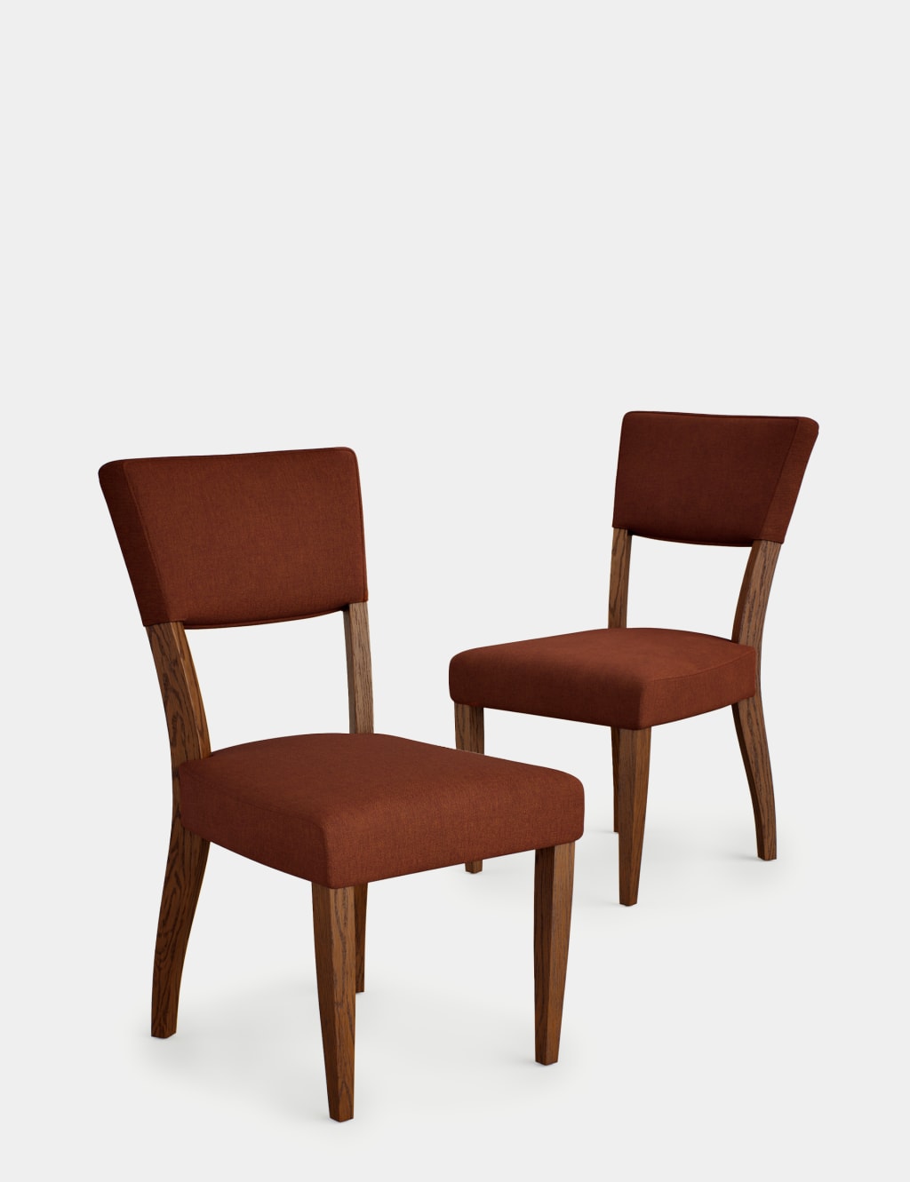 Set of 2 Riley Dark Dining Chairs 2 of 6