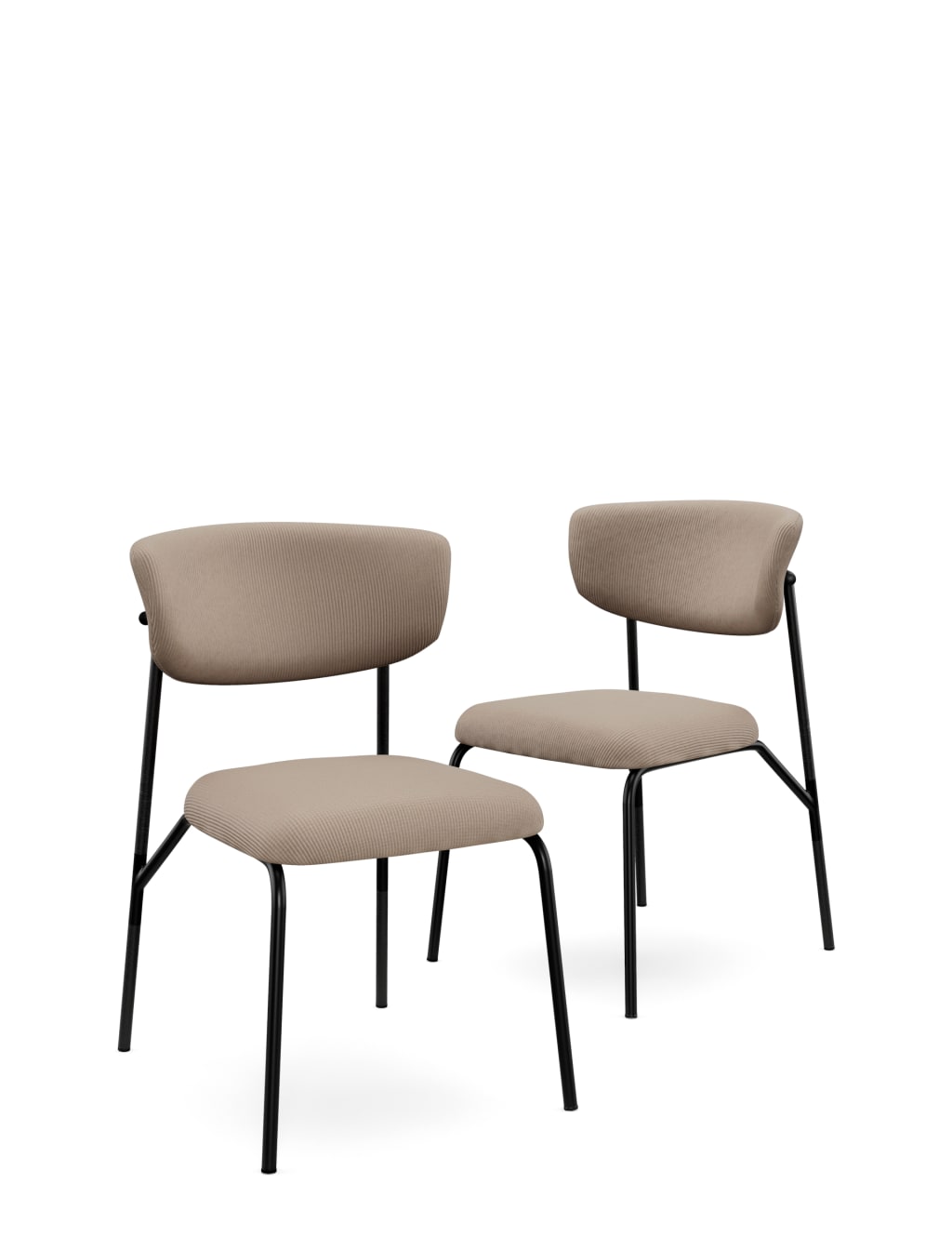 Set of 2 Lucas Dining Chairs 2 of 7