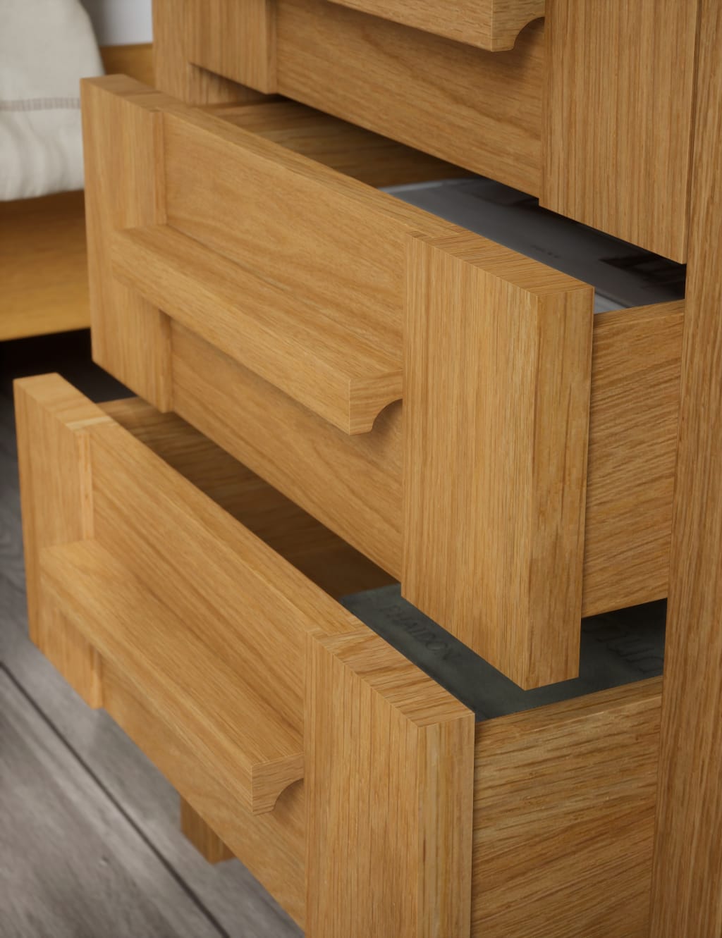 Sonoma™ 3 Drawer Bedside Table 5 of 10