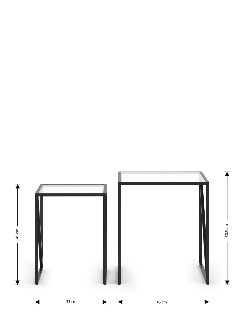 Milan Nest of Tables 6 of 7
